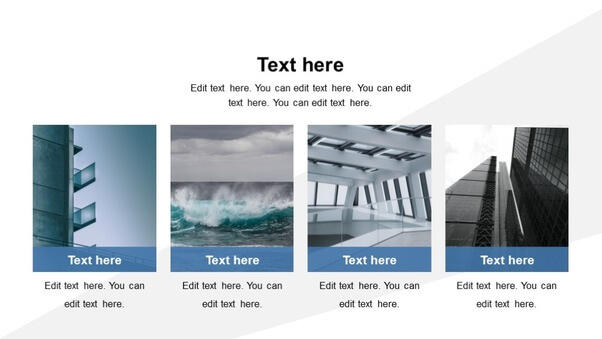 Pictures of a single building example